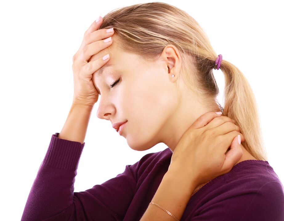 glavobolja s cervikalnom osteokondrozom