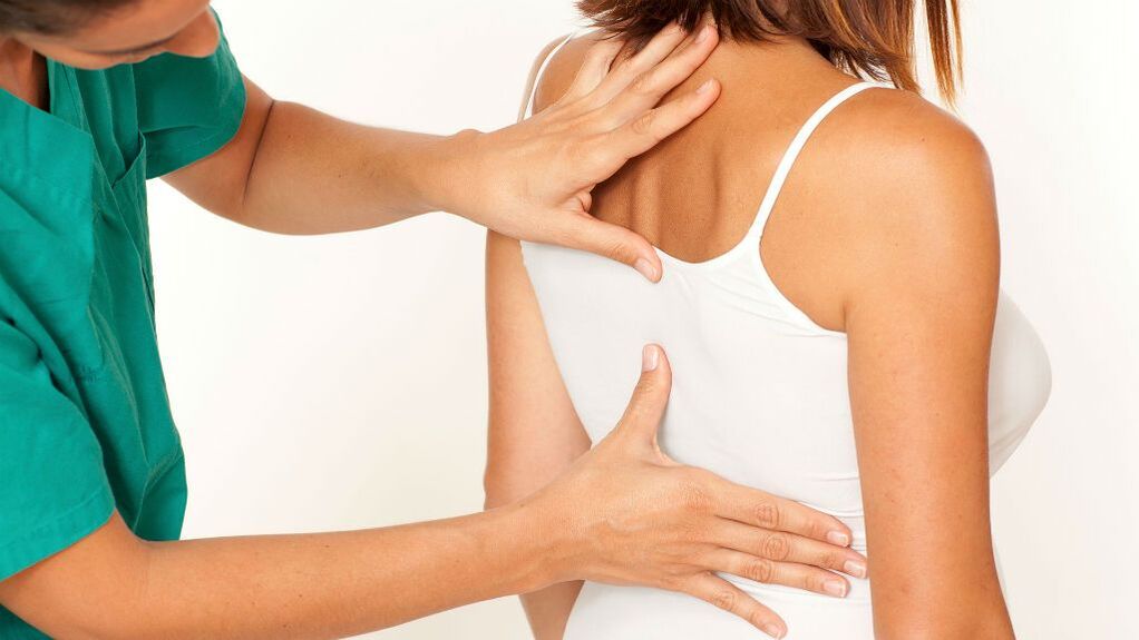 pregled kod liječnika za torakalnu osteohondrozu
