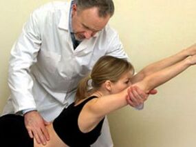 ručna terapija za osteohondrozu